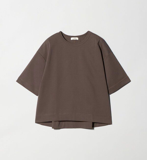 UNITED ARROWS green label relaxing「クロップド ポンチ Tシャツ」|Tシャツ・カットソー|