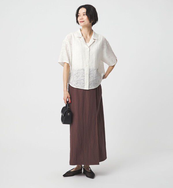 UNITED ARROWS green label relaxing「ジャガード シャツ」|シャツ・ブラウス|