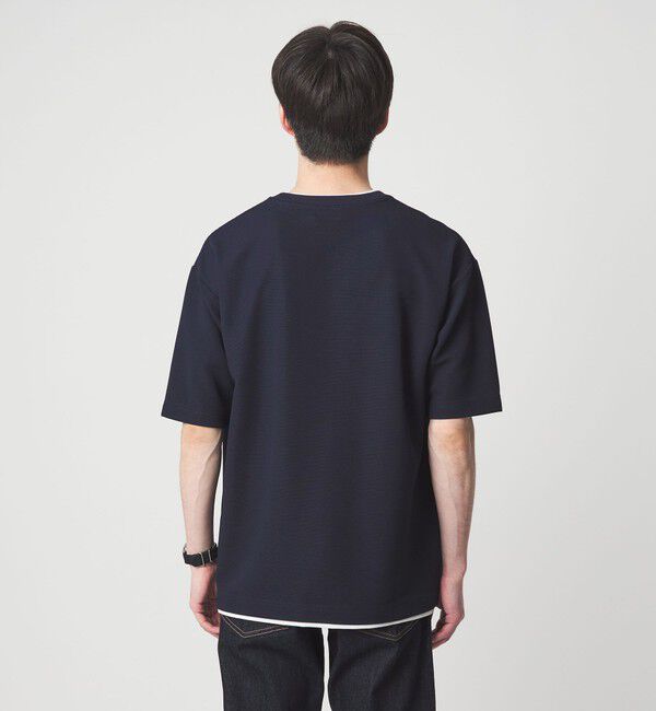 UNITED ARROWS green label relaxing「【WEB限定】JUST fit フェイクレイヤード Tシャツ カットソー -吸水速乾・抗菌-」|Tシャツ・カットソー|