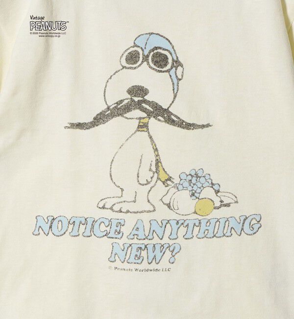 UNITED ARROWS green label relaxing「【別注】＜FRUIT OF THE LOOM &times; PEANUTS＞リンガーTシャツ / キッズ  110cm-130cm」|Tシャツ・カットソー|