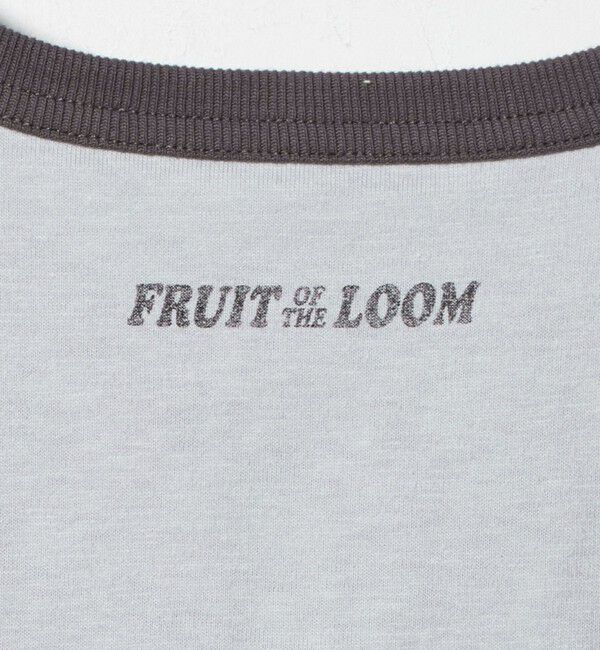 UNITED ARROWS green label relaxing「【別注】＜FRUIT OF THE LOOM &times; PEANUTS＞リンガーTシャツ / キッズ  110cm-130cm」|Tシャツ・カットソー|