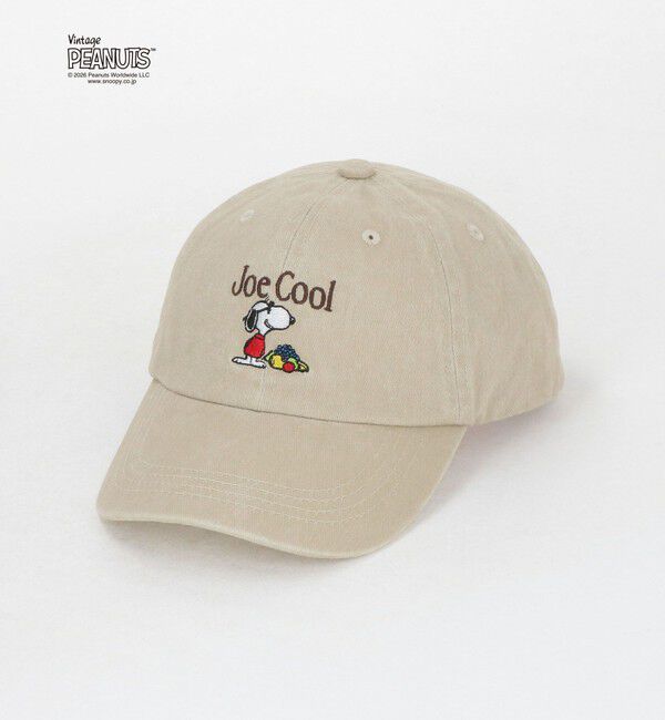 UNITED ARROWS green label relaxing「【別注】＜FRUIT OF THE LOOM &times; PEANUTS＞キャップ / キッズ  」|キャップ・キャスケット|BEIGE