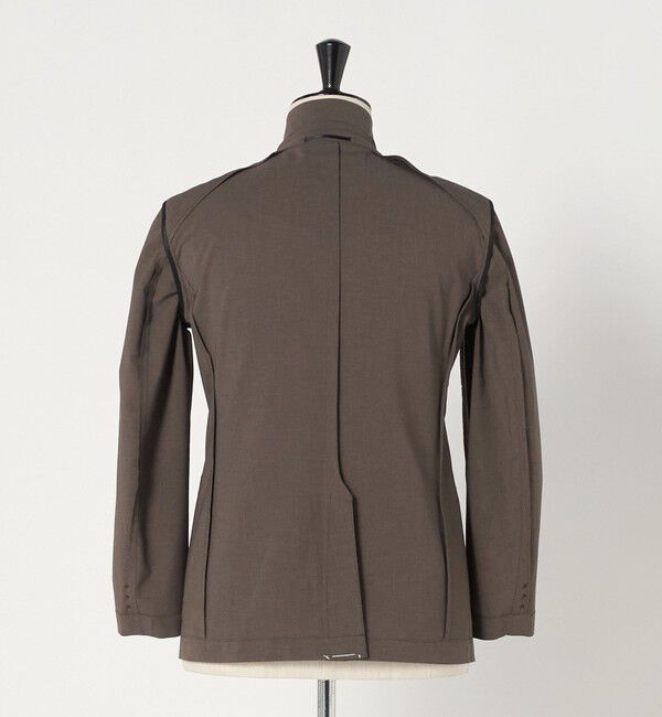 UNITED ARROWS green label relaxing「A+ ポリエステル ピンヘッド 2B スタンダード 2P セットアップジャケット -ウォッシャブル・ストレッチ・撥」|テーラードジャケット|