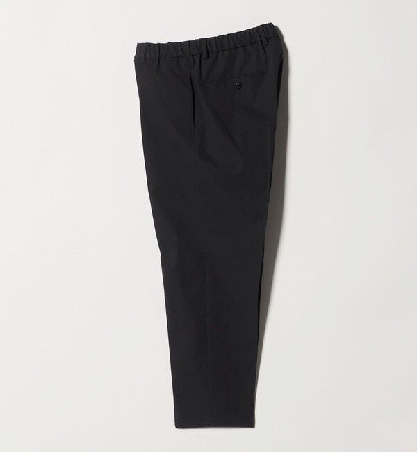 UNITED ARROWS green label relaxing「A+ PERTEX UNLIMITED コットンライク リラックス 1プリーツ スラックス セットアップパンツ -ウォッシャブ」|スラックス|BLACK