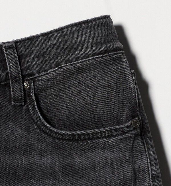 BEAUTY&YOUTH UNITED ARROWS「＜Won Hundred＞Lyon Slop Black W デニムパンツ」|デニム|