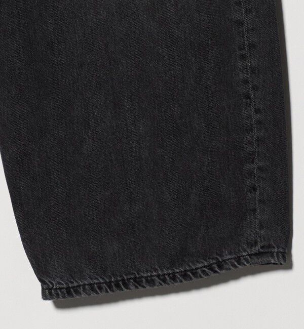 BEAUTY&YOUTH UNITED ARROWS「＜Won Hundred＞Lyon Slop Black W デニムパンツ」|デニム|