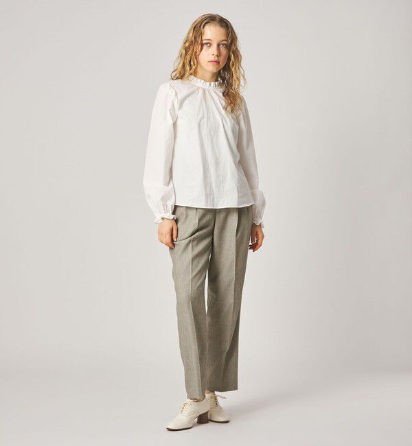 STEVEN ALAN「＜Steven Alan＞2タック パンツ」|スラックス|