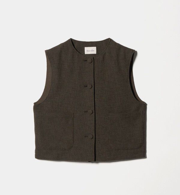 STEVEN ALAN「＜Steven Alan＞ツイードライク ベスト」|テーラードジャケット|