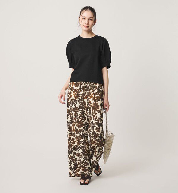 BEAUTY&YOUTH UNITED ARROWS「コットンスムース タック ショートスリーブ プルオーバー」|Tシャツ・カットソー|