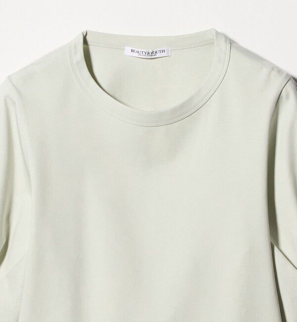 BEAUTY&YOUTH UNITED ARROWS「コットンスムース タック ショートスリーブ プルオーバー」|Tシャツ・カットソー|