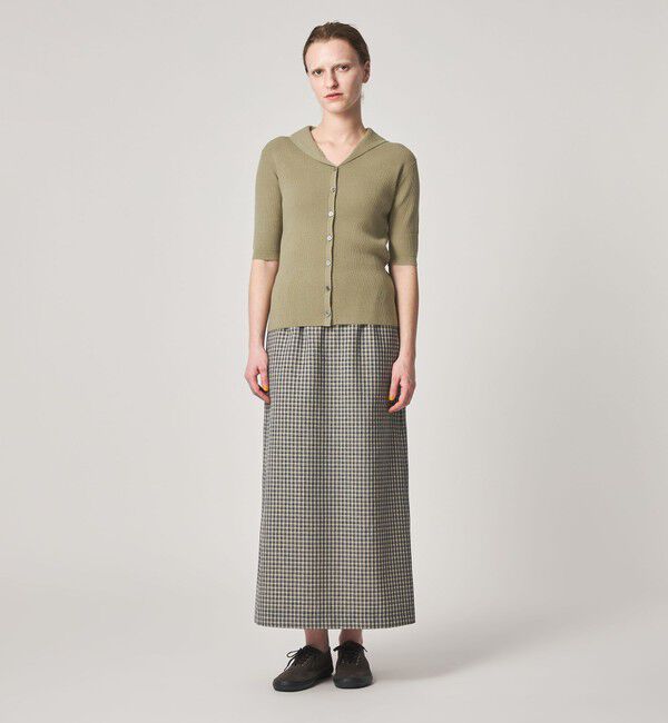 STEVEN ALAN「＜Steven Alan＞リブ カーディガン」|カーディガン|