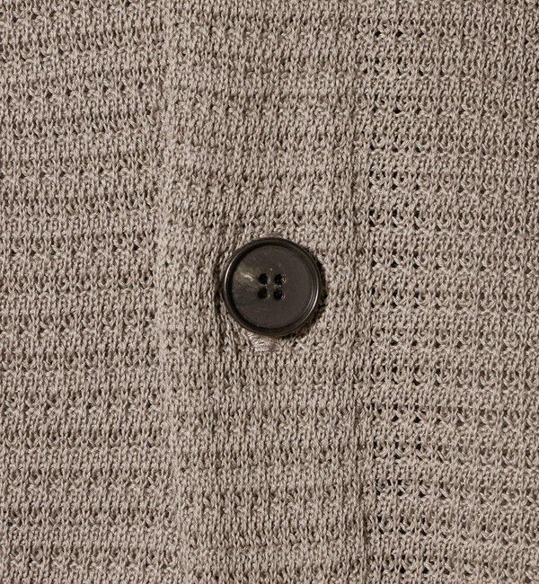 BEAUTY&YOUTH UNITED ARROWS「パナマ ニット シャツ ウォッシャブル」|カーディガン|