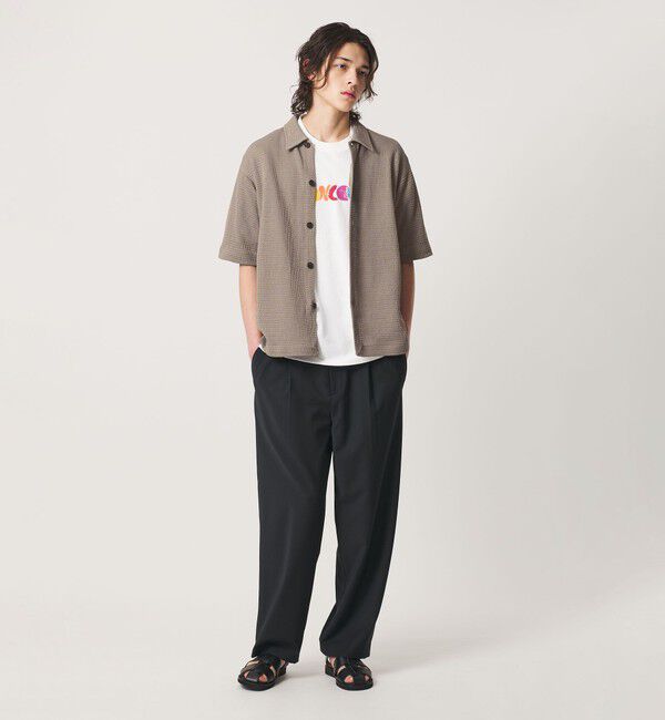 BEAUTY&YOUTH UNITED ARROWS「パナマ ニット シャツ ウォッシャブル」|カーディガン|