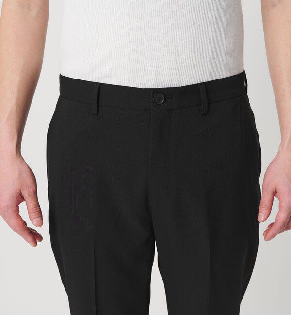 BEAUTY&YOUTH UNITED ARROWS「【WEB限定 WARDROBE SMART】 Reflax ノープリーツ スラックス パンツ」|スラックス|