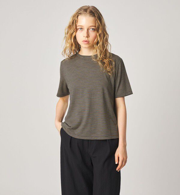 STEVEN ALAN「＜Steven Alan＞ウール ジャージー Tシャツ」|Tシャツ・カットソー|MOCA