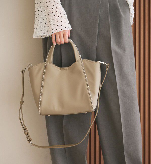 BEAUTY&YOUTH UNITED ARROWS「ナイロン ボールチェーン ミドル 2WAY トートバッグ はっ水」|トートバッグ|