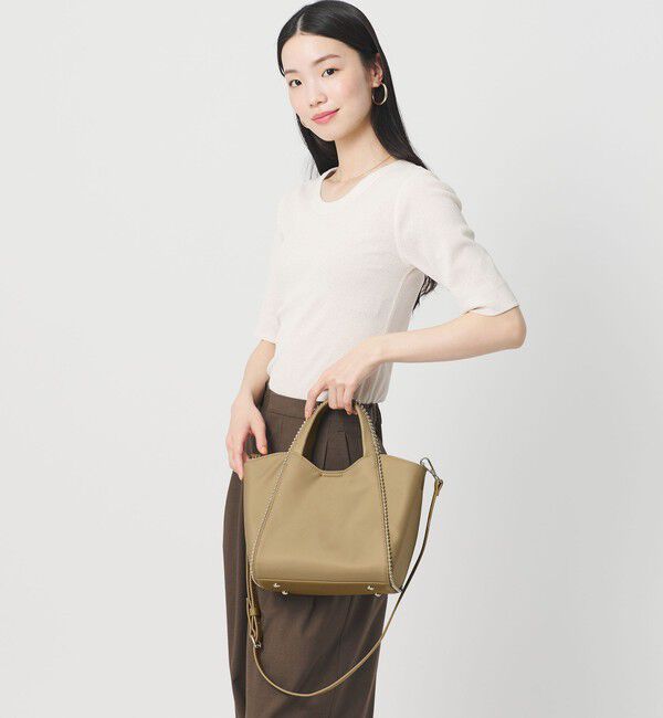 BEAUTY&YOUTH UNITED ARROWS「ナイロン ボールチェーン ミドル 2WAY トートバッグ はっ水」|トートバッグ|