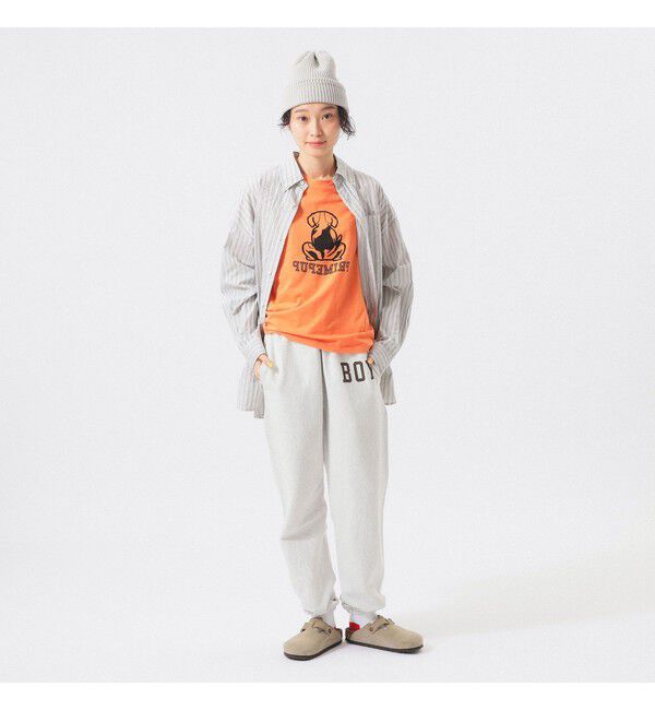 BEAMSBOY「ドビー ストライプ ビッグ BDシャツ ＜定番 / オンオフ兼用＞」|シャツ・ブラウス|