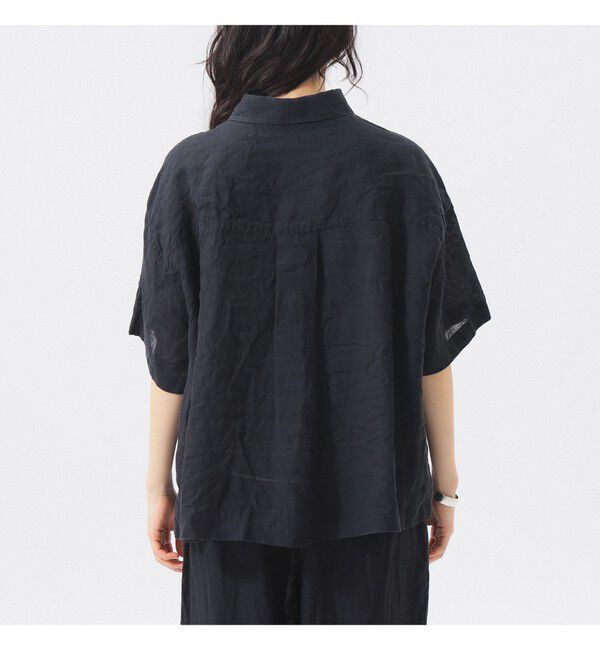 BEAMSBOY「リネン ソリッド ショートスリーブ」|シャツ・ブラウス|
