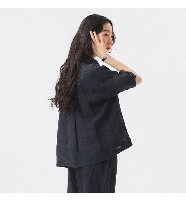 BEAMSBOY「リネン ソリッド ショートスリーブ」|シャツ・ブラウス|