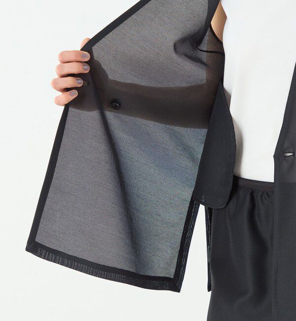 TOMORROWLAND collection「カラミシャイニー ライトジレ」|ベスト・ジレ|