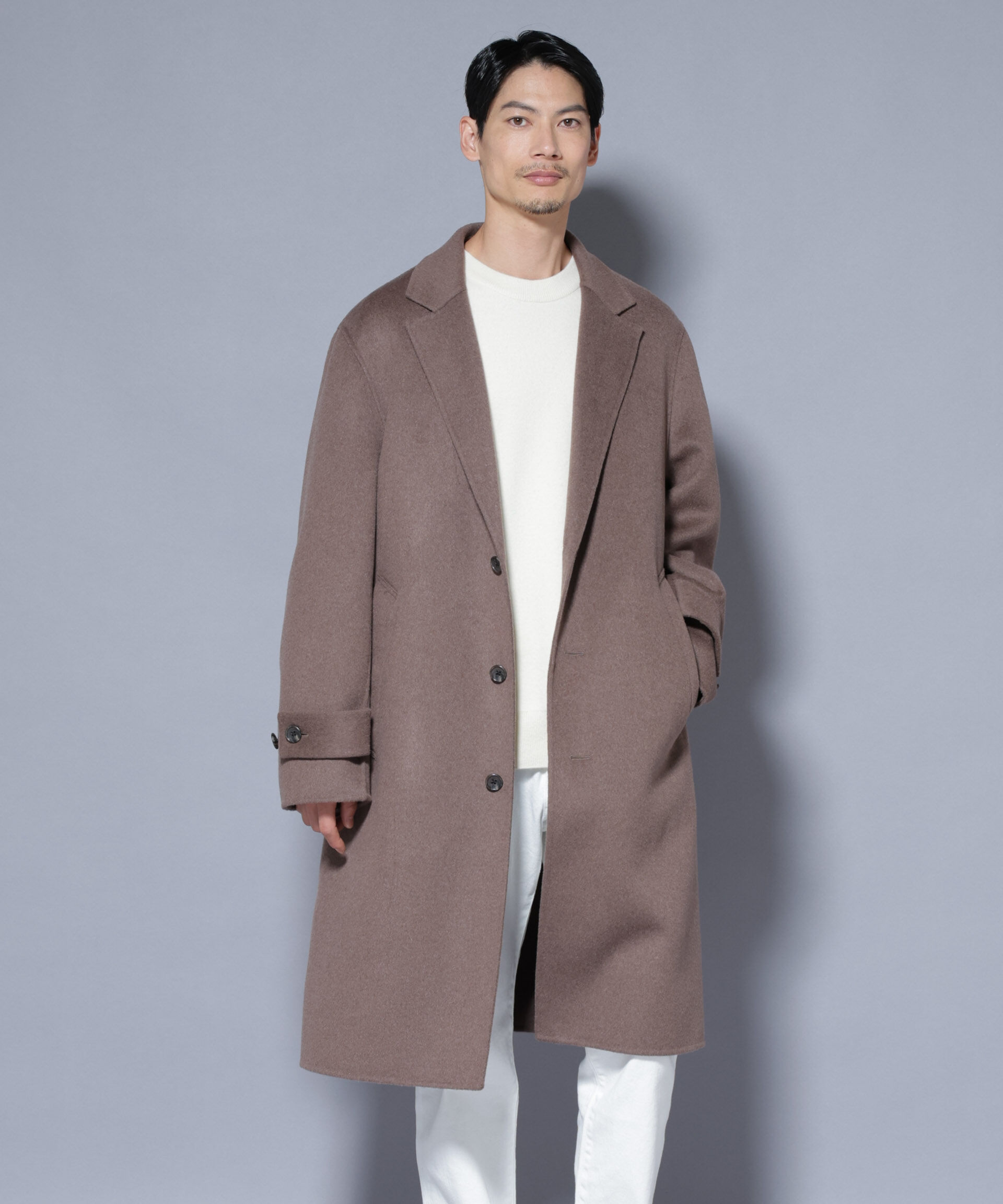 nano･universe「ウールリバーチェスターコート」|その他|モカ3