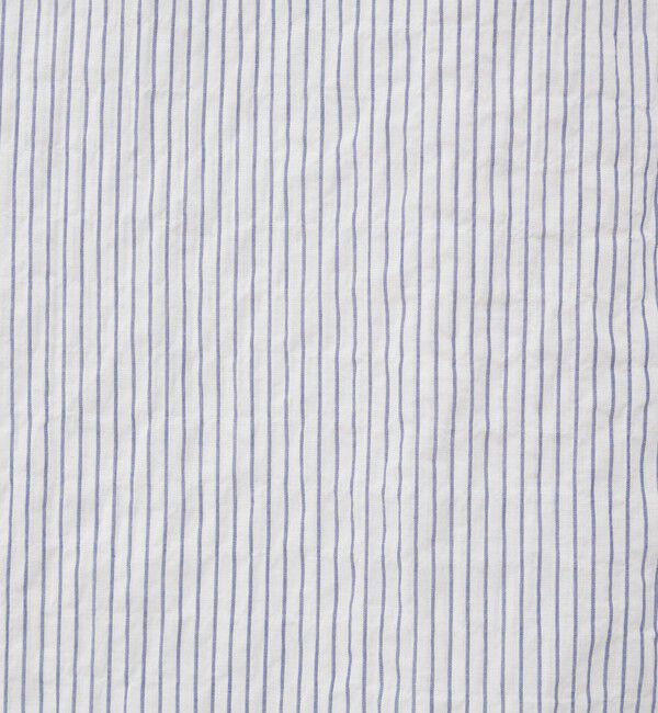 NOLLEY'S「ウォッシャブルシャーリングストライプ2WAYギャザーワンピース」|ワンピース|