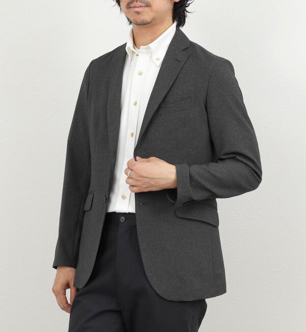 NOLLEY'S goodman「《ビジカジ対応》トリコットサッカーテープBD SS 半袖ボタンダウンシャツ 26SS」|シャツ・ブラウス|