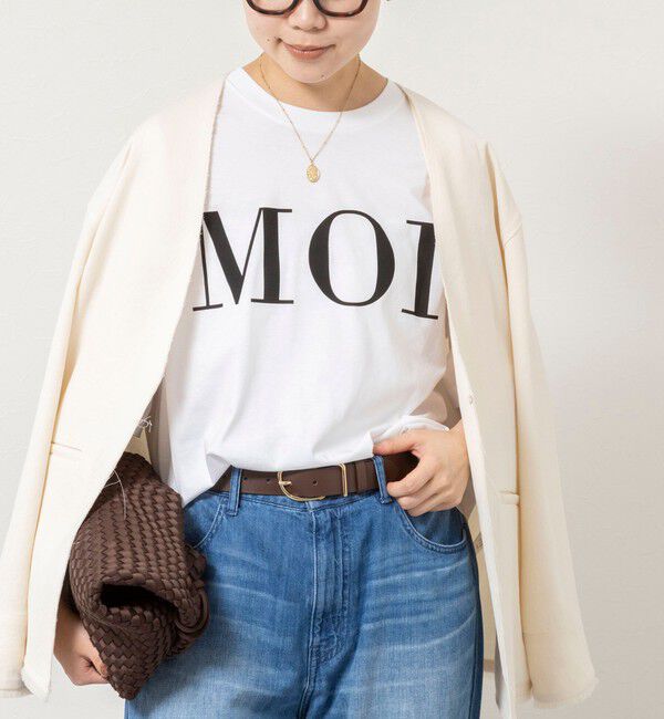 NOLLEY'S「ウォッシャブルMOI Ｔシャツ」|Tシャツ・カットソー|ホワイト