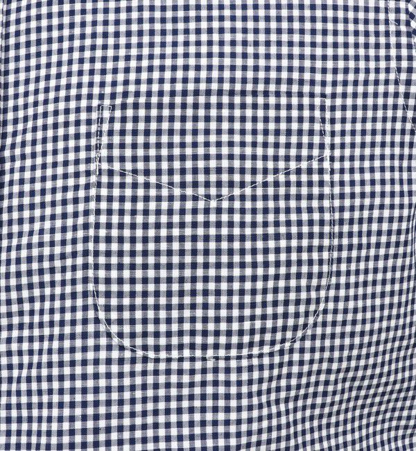 NOLLEY'S goodman「綿麻パラシュートボタン7分袖シャツ 26SS」|シャツ・ブラウス|