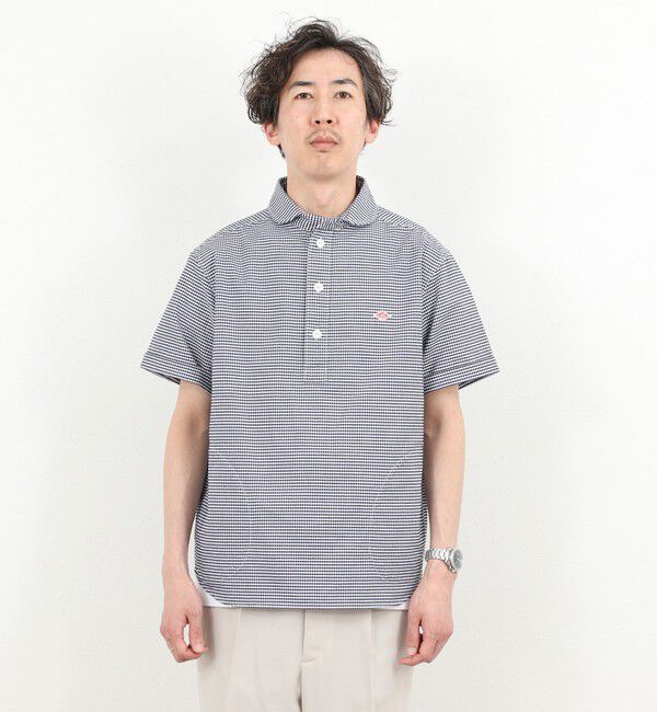 NOLLEY'S goodman「【DANTON/ダントン】ROUND COLLAR P.O SHIRT SS 26SS（DT-B0284 OXP）」|シャツ・ブラウス|