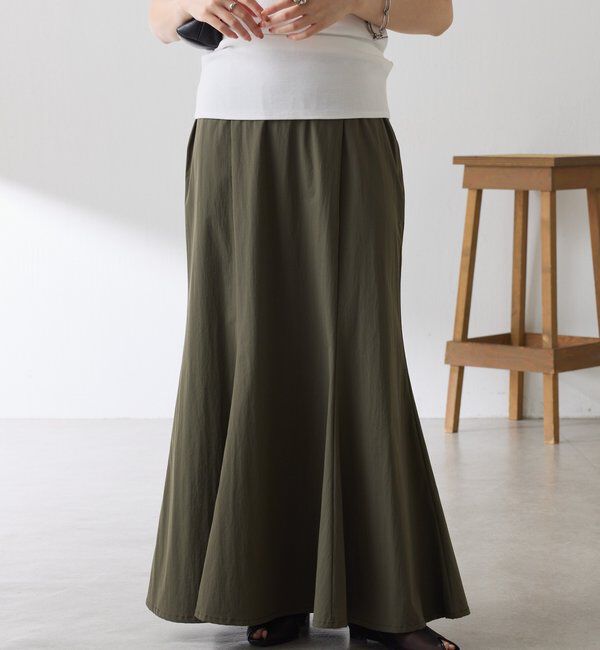  「【Nuel/ ヌエル】ストレッチマーメイドスカート」|スカート|