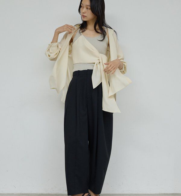  「ワンショルレイヤードシャツ」|シャツ・ブラウス|