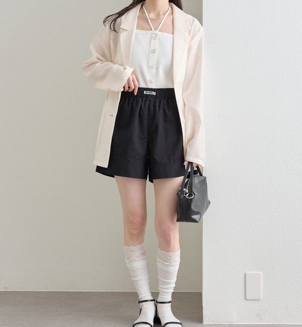  「タグ付きギャザーキュロット」|チノ|