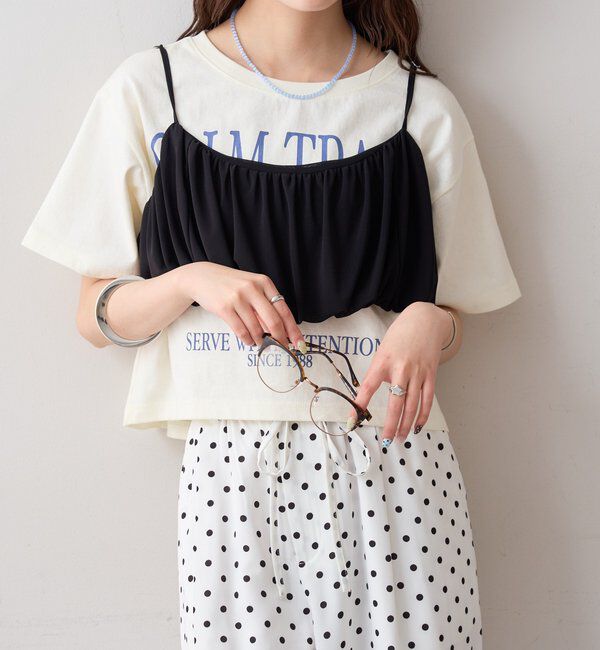  「シアーシャツビスチェSET」|シャツ・ブラウス|