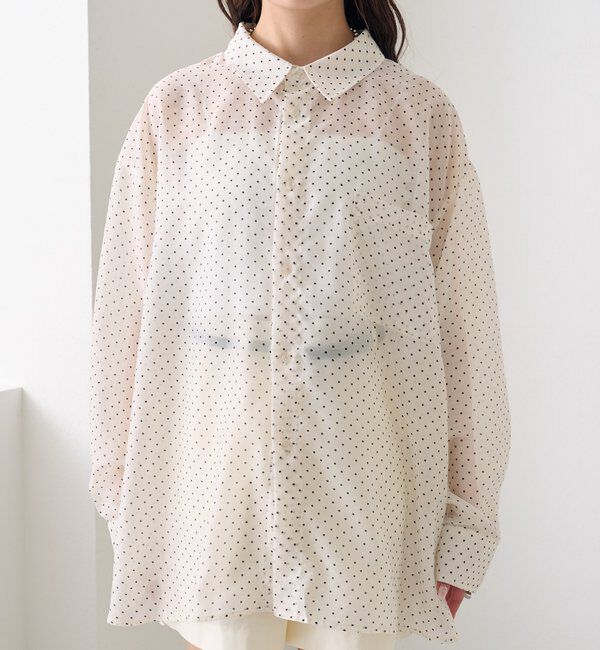  「シアーシャツビスチェSET」|シャツ・ブラウス|