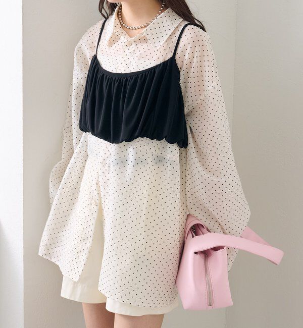  「シアーシャツビスチェSET」|シャツ・ブラウス|