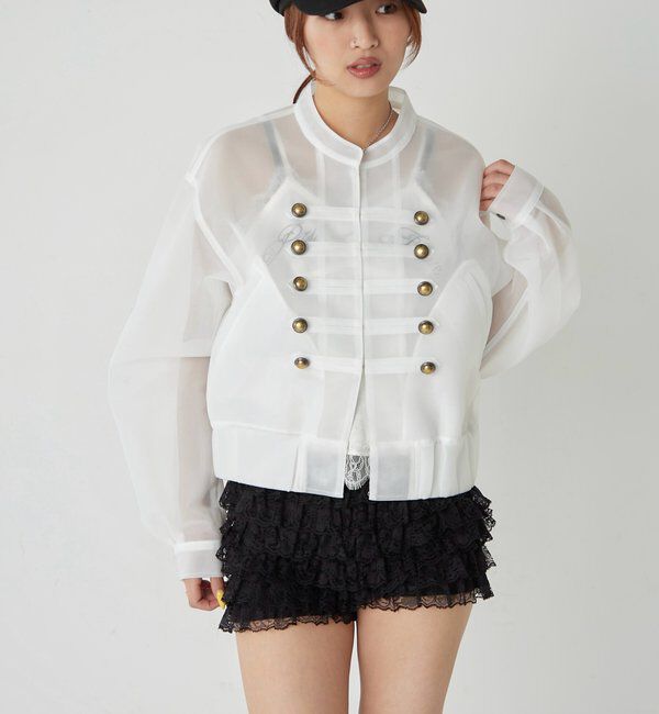  「シアーナポレオンブルゾン」|ブルゾン・スタジャン|