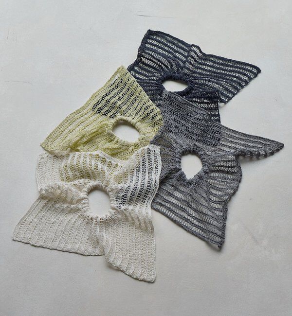  「ペーパーメッシュシアーシュシュ」|その他|グレー