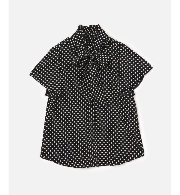 LOULOU WILLOUGHBY「◇【LOULOU WILLOUGHBY】デシンドットフレアスリーブブラウス」|シャツ・ブラウス|