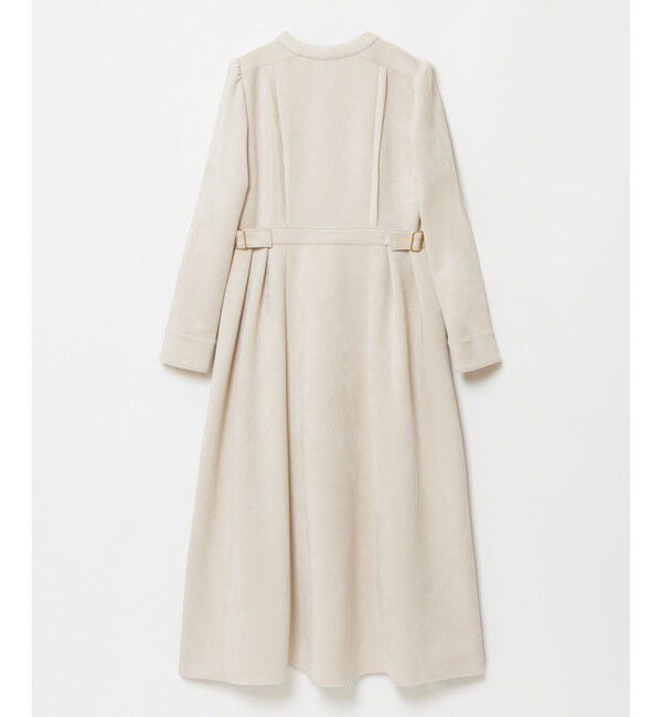 LOULOU WILLOUGHBY「【LOULOU WILLOUGHBY】スエードダブルバックルワンピース」|ワンピース|