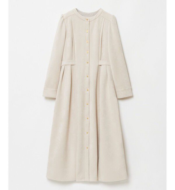 LOULOU WILLOUGHBY「【LOULOU WILLOUGHBY】スエードダブルバックルワンピース」|ワンピース|