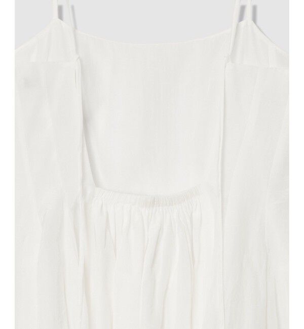 allureville「【ATELIER Line】リライムローンペプラムキャミソール」|キャミソール|