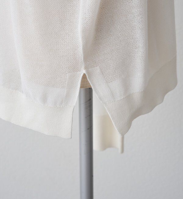  「透かし編みロゴジャガード2WAYプルオーバー」|キャミソール|