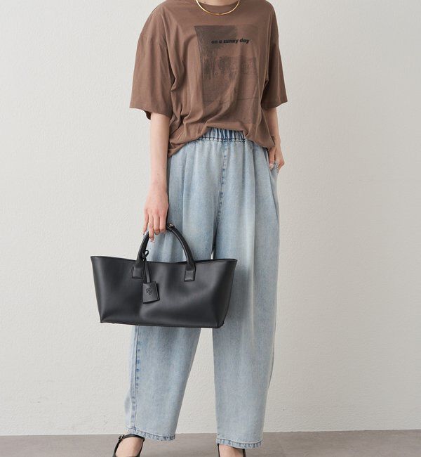  「フェイクレザー2WAYワイドBAG」|ショルダー・メッセンジャー|