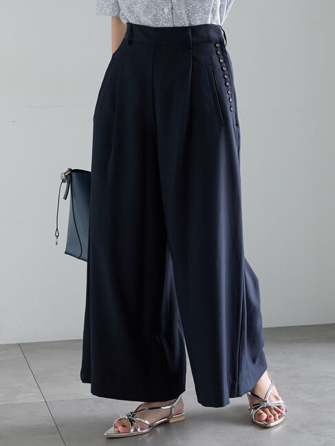 Te chichi「リネンライクフレアガウチョ」|その他|