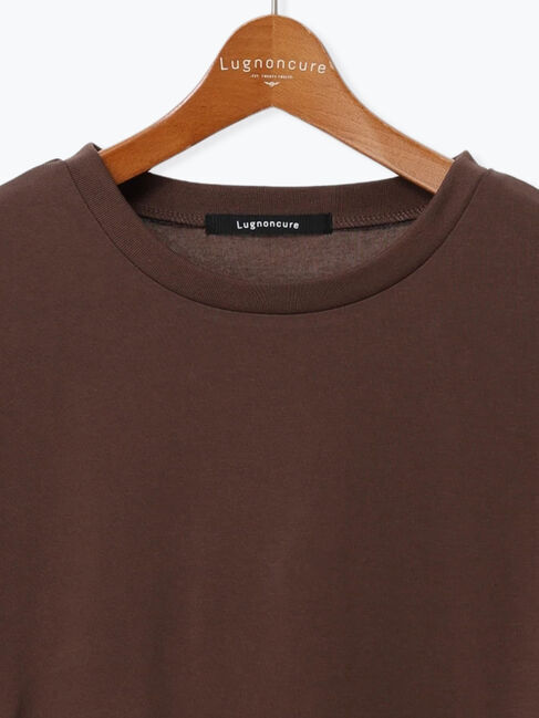 Lugnoncure「【接触冷感】ロールスリーブトップス」|Tシャツ・カットソー|