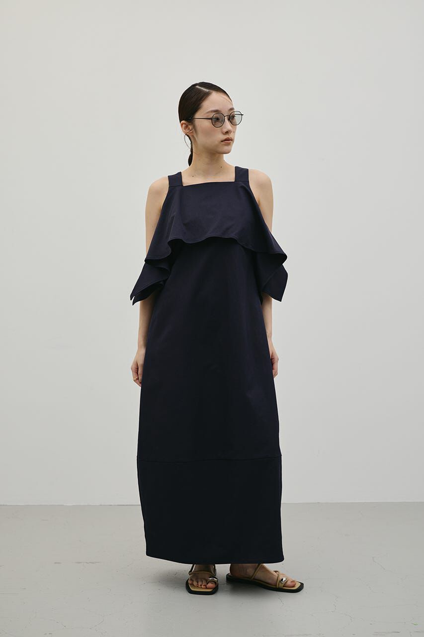 STYLEMIXER「フリルコクーンワンピース」|ワンピース|