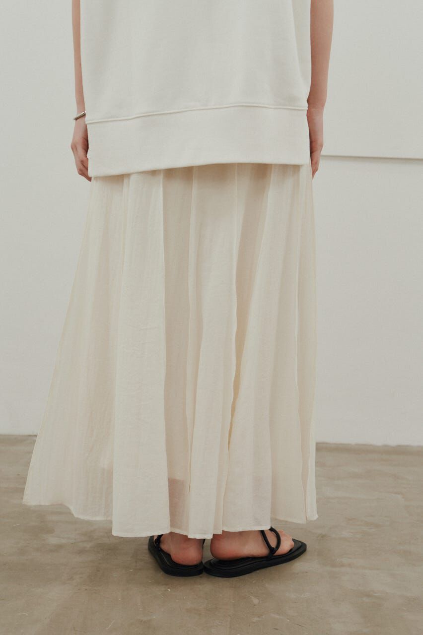 STYLEMIXER「ピンタックシアースカート」|スカート|