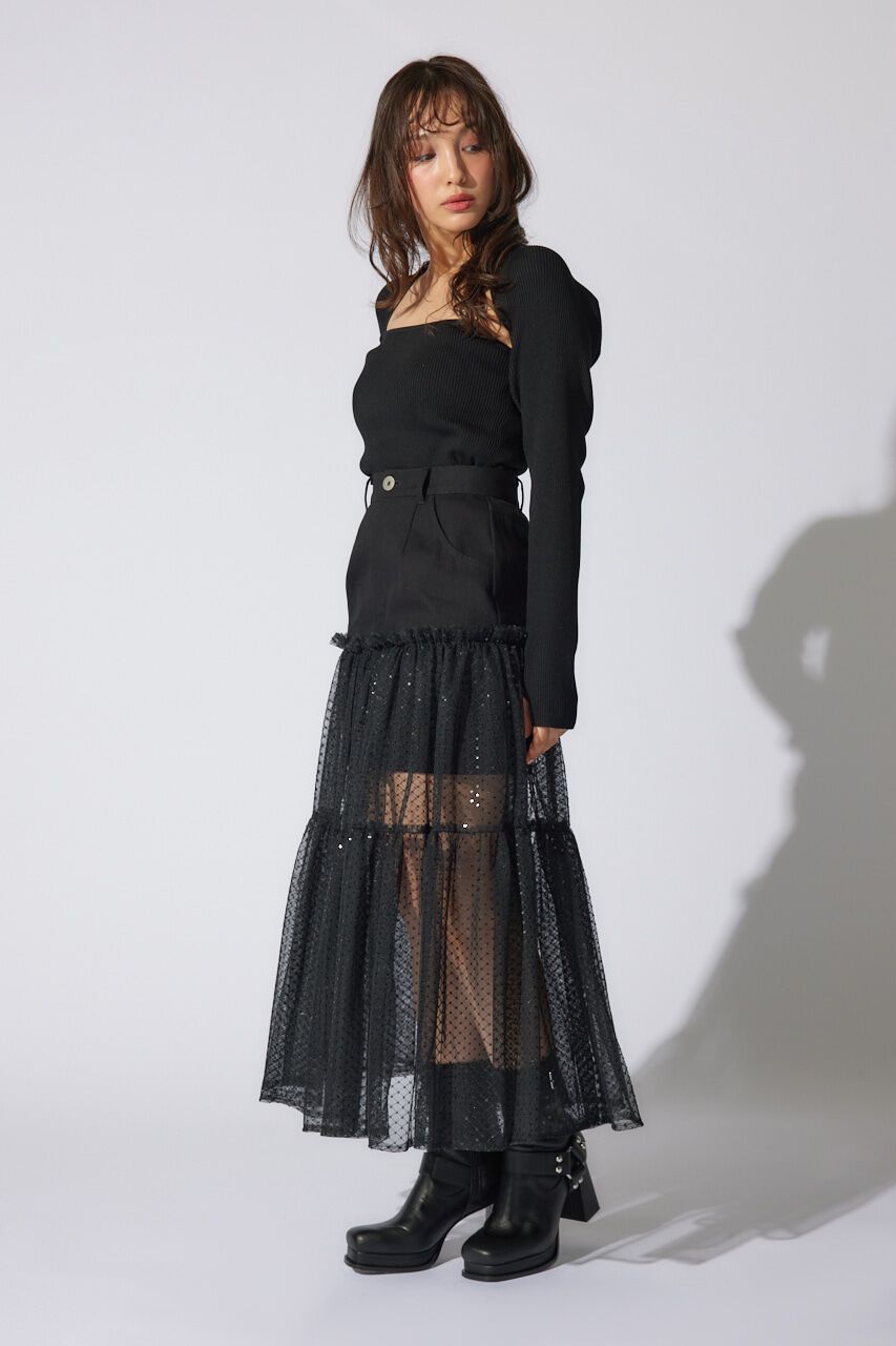 rienda「ボレロセットニットトップス」|ニット・セーター|